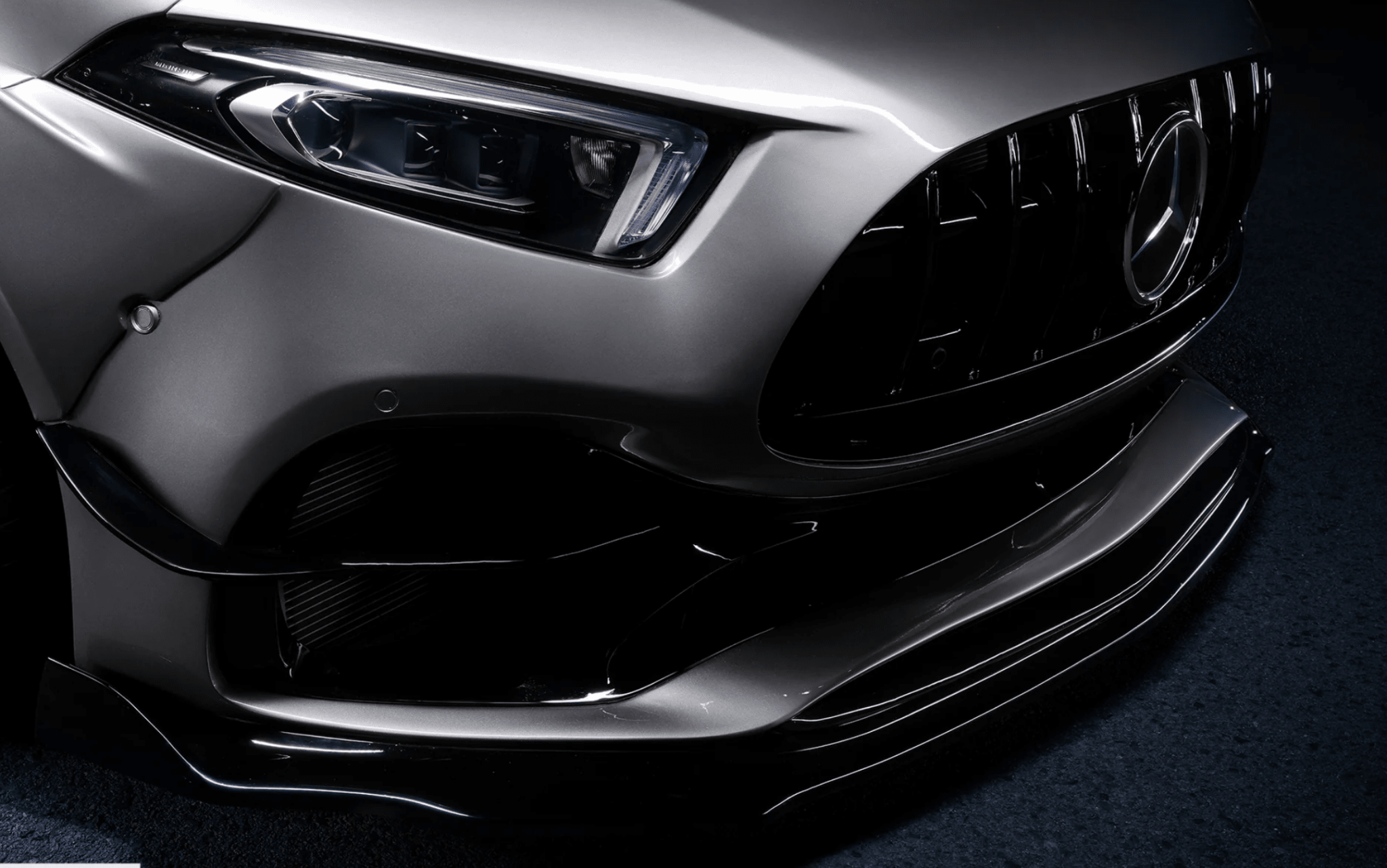 GEEX - MERCEDES BENZ A CLASS W177 A35 A45 A45S BLACK SERIES FRONT BUMPER - Aero Carbon UK