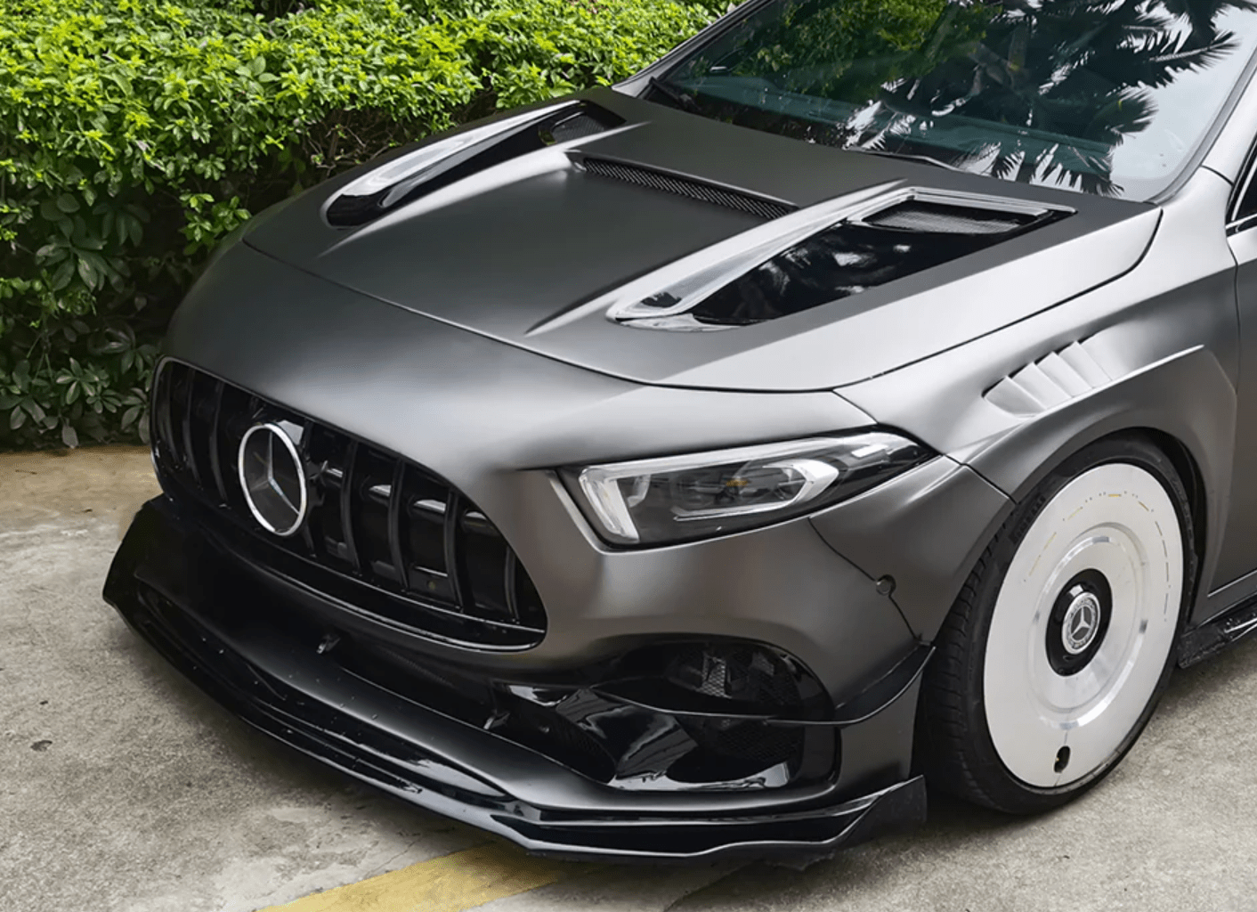 GEEX - MERCEDES BENZ A CLASS W177 A35 A45 A45S BLACK SERIES FRONT BUMPER - Aero Carbon UK