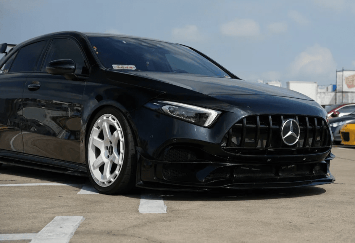 GEEX - MERCEDES BENZ A CLASS W177 A35 A45 A45S BLACK SERIES FRONT BUMPER - Aero Carbon UK