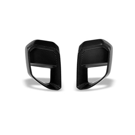 RevozPort BMW X6 G06 carbon fibre front vents detail