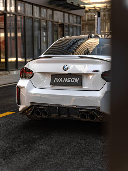 IVANSON - BMW M2 G87 / 2 SERIES G42 DRY CARBON FIBRE BOOT SPOILER - Aero Carbon UK