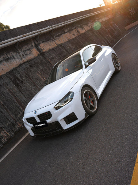 IVANSON - BMW M2 G87 DRY CARBON FIBER FRONT LIP - Aero Carbon UK