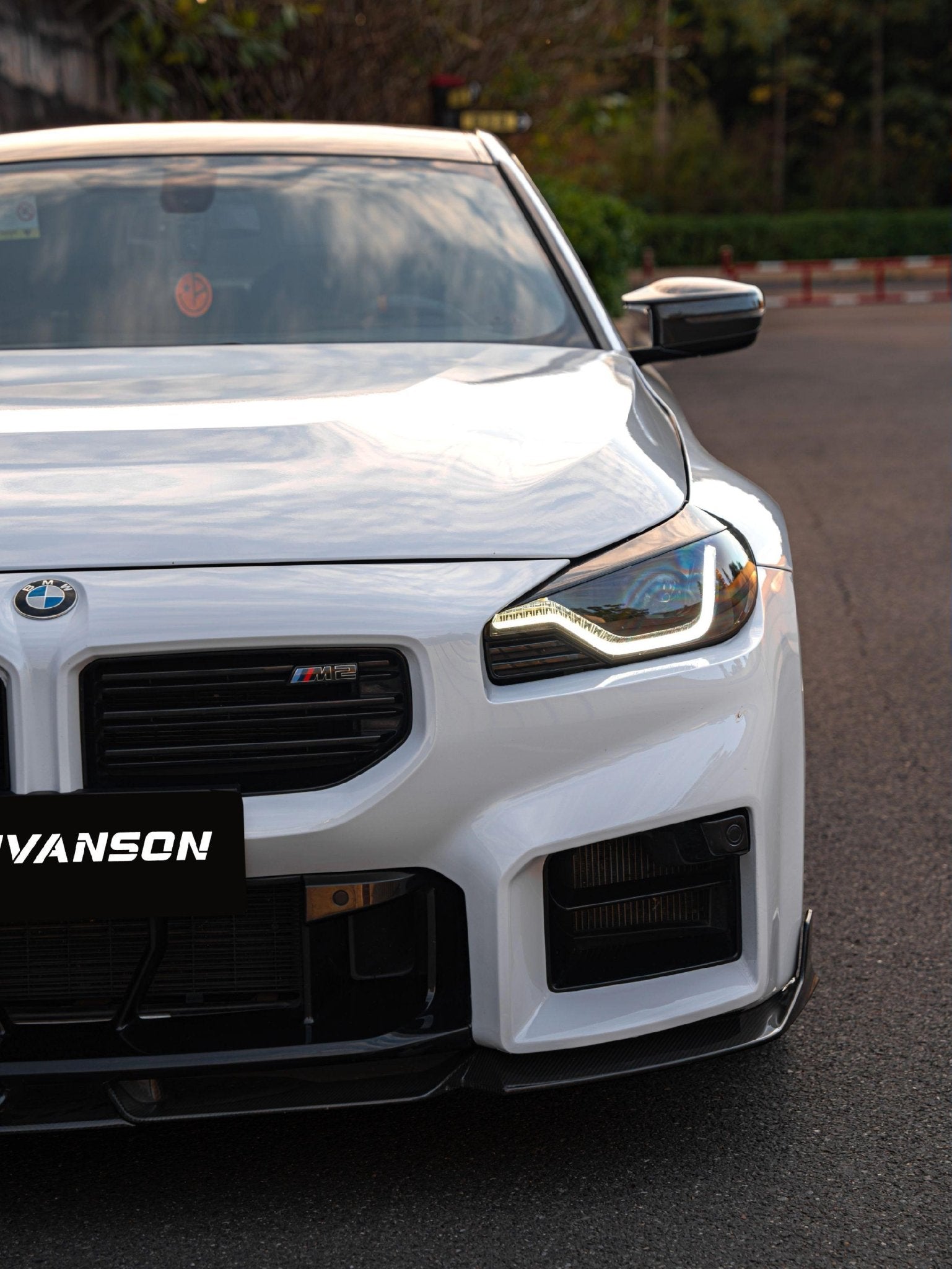 IVANSON - BMW M2 G87 DRY CARBON FIBER FRONT LIP - Aero Carbon UK
