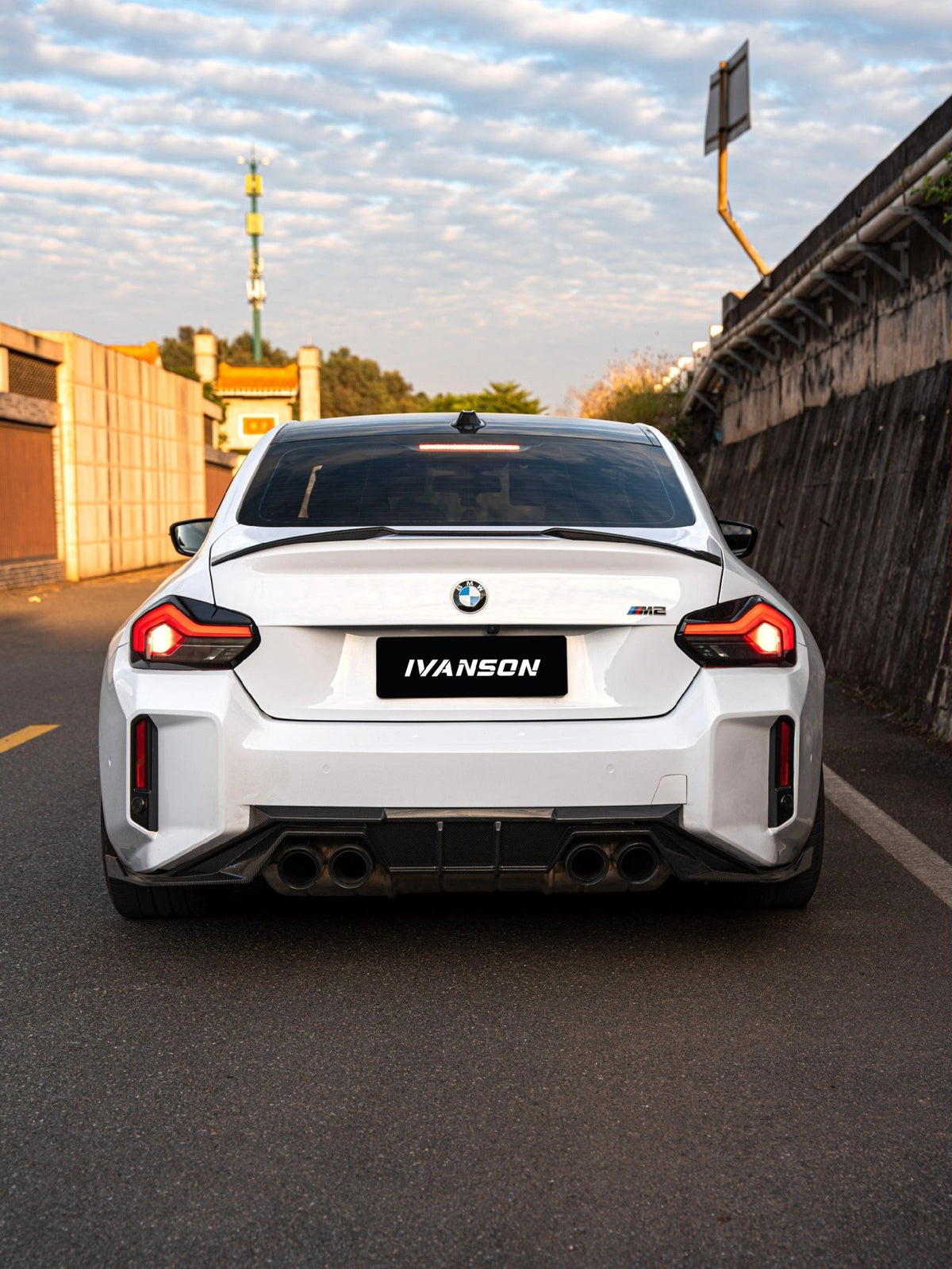 IVANSON - BMW M2 G87 DRY CARBON FIBER REAR DIFFUSER - Aero Carbon UK