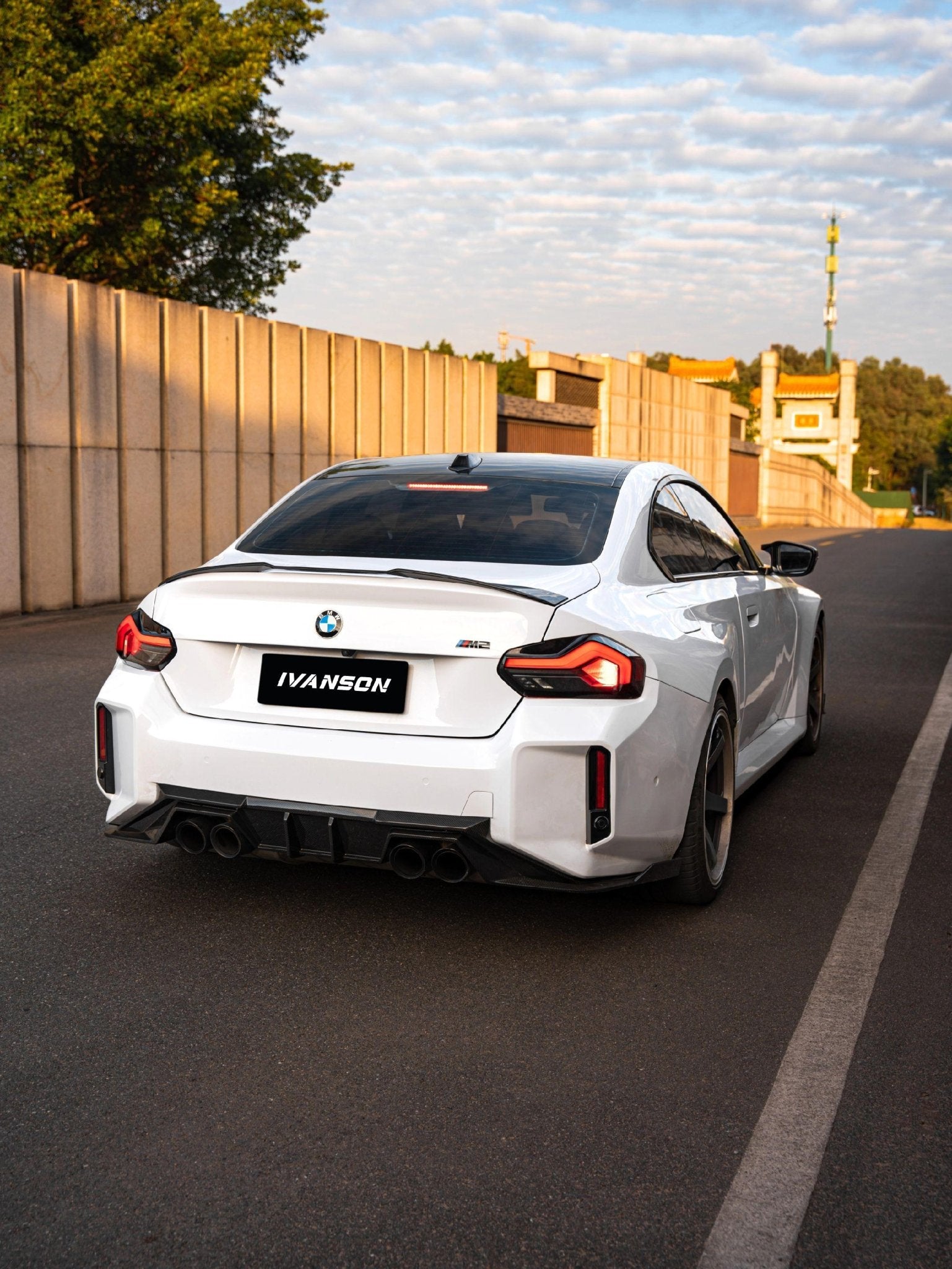IVANSON - BMW M2 G87 DRY CARBON FIBER REAR DIFFUSER - Aero Carbon UK