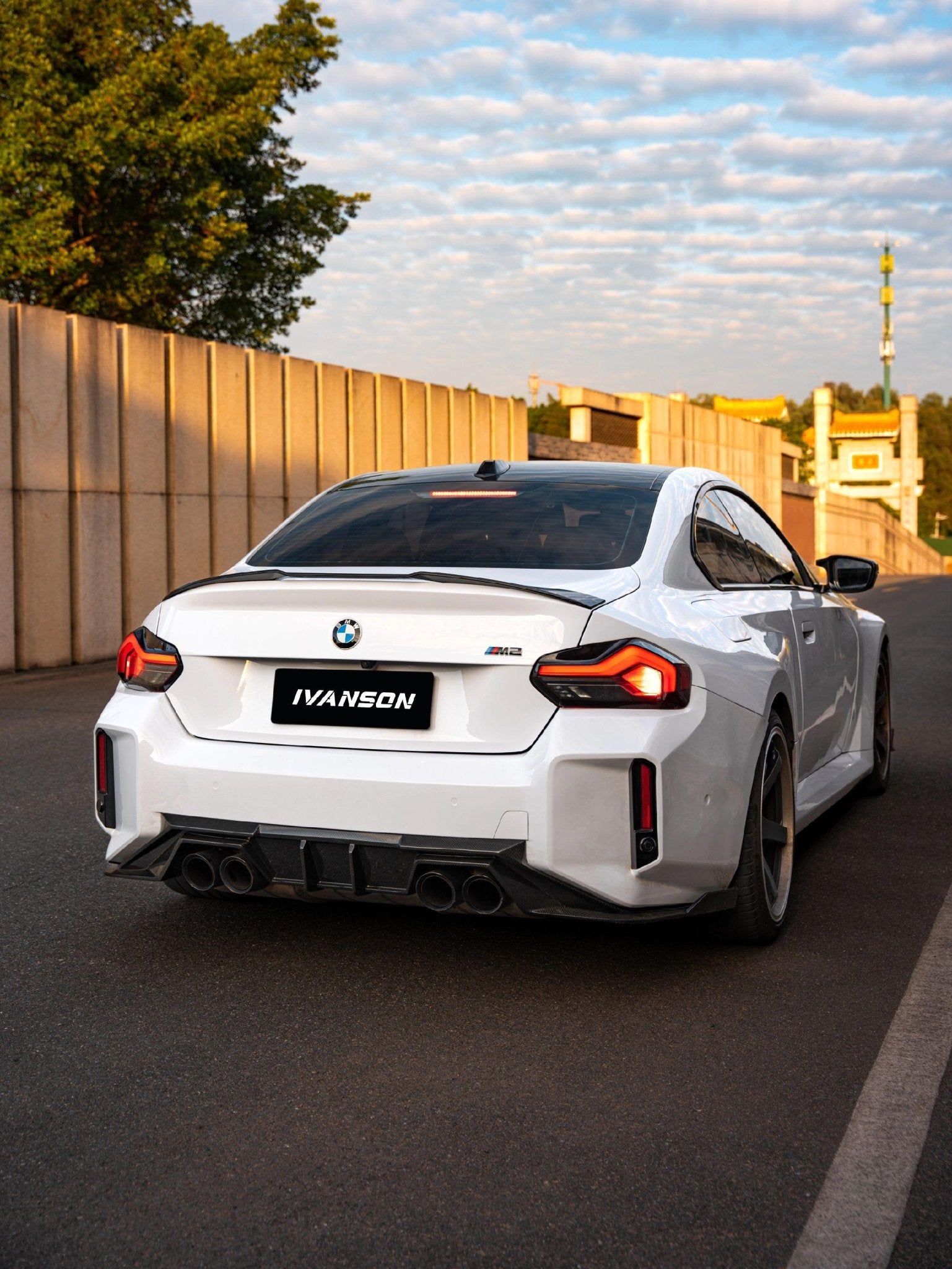 IVANSON - BMW M2 G87 DRY CARBON FIBER REAR DIFFUSER - Aero Carbon UK