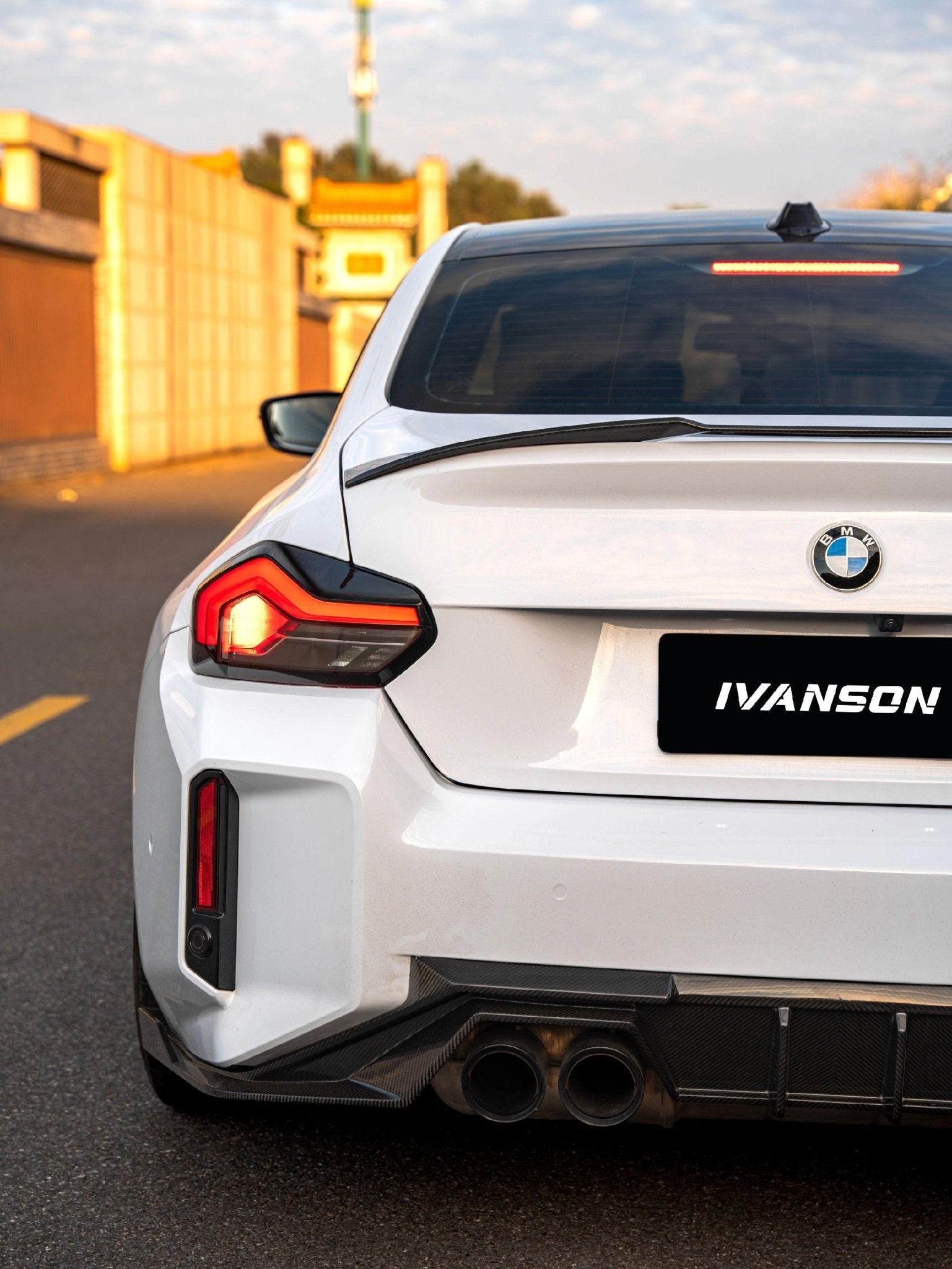 IVANSON - BMW M2 G87 DRY CARBON FIBER REAR DIFFUSER - Aero Carbon UK