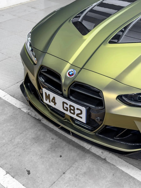 IVANSON - BMW M4 G82 DRY CARBON FIBER FRONT LIP - Aero Carbon UK
