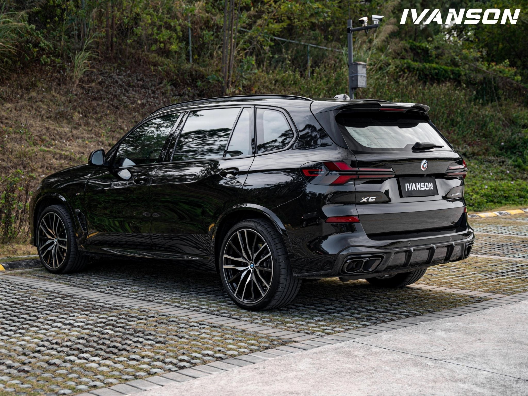IVANSON - BMW X5 G05 LCI CARBON FIBRE REAR DIFFUSER - Aero Carbon UK