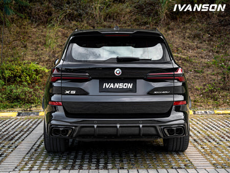 IVANSON - BMW X5 G05 LCI CARBON FIBRE REAR DIFFUSER - Aero Carbon UK