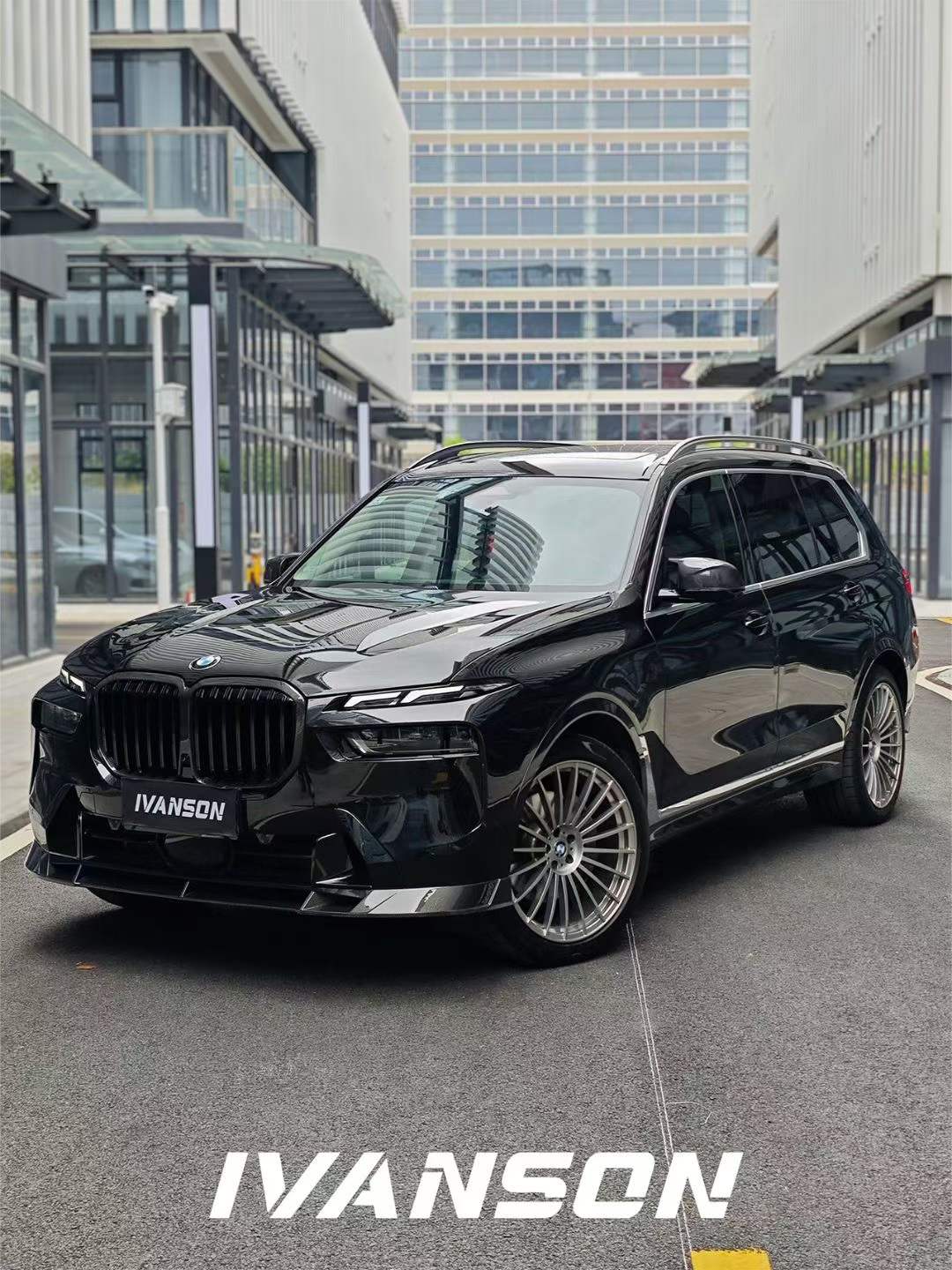 IVANSON - BMW X7 G07 LCI DRY CARBON FIBER FRONT GRILLE - Aero Carbon UK