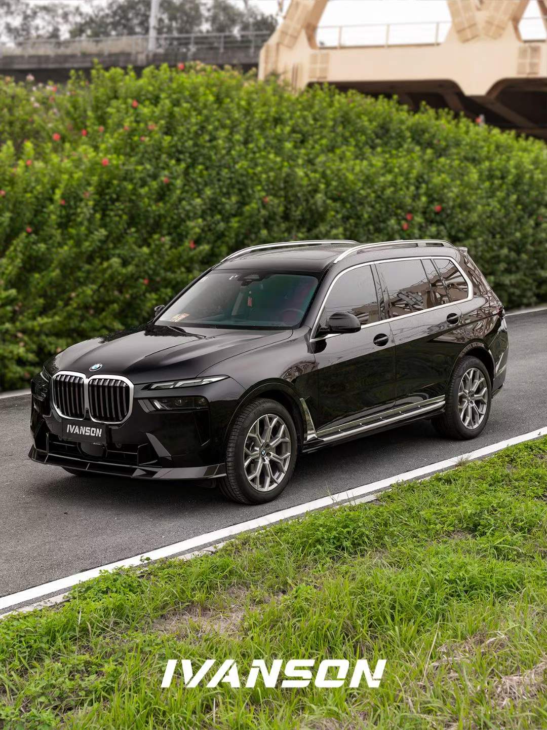 IVANSON - BMW X7 G07 LCI DRY CARBON FIBER FRONT LIP - Aero Carbon UK