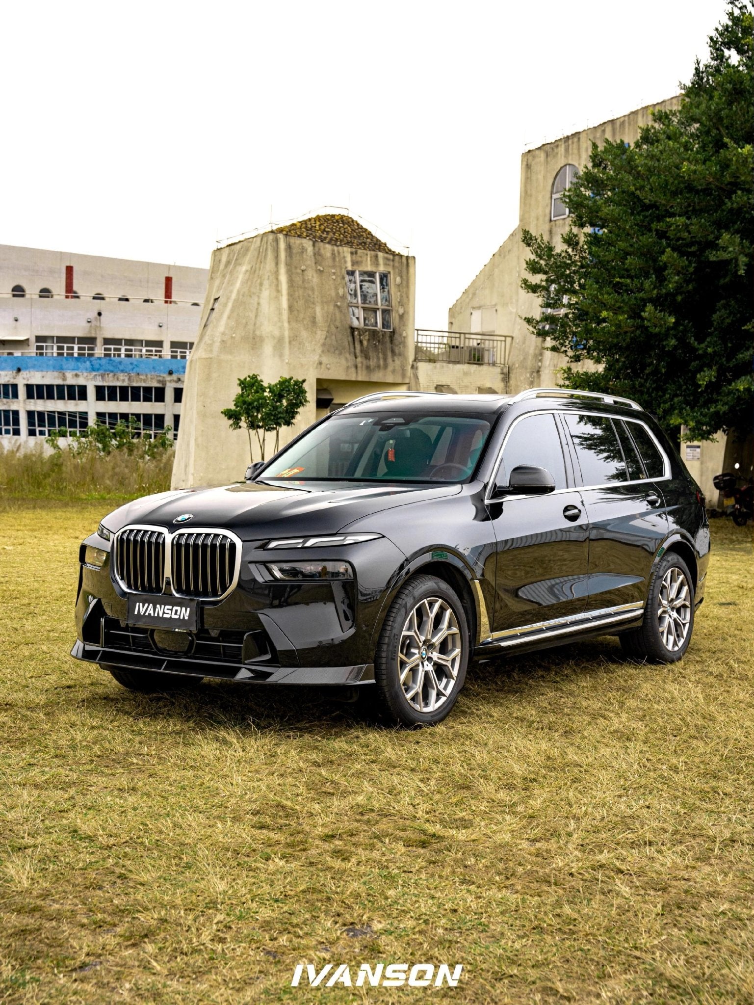 IVANSON - BMW X7 G07 LCI DRY CARBON FIBER FRONT LIP - Aero Carbon UK