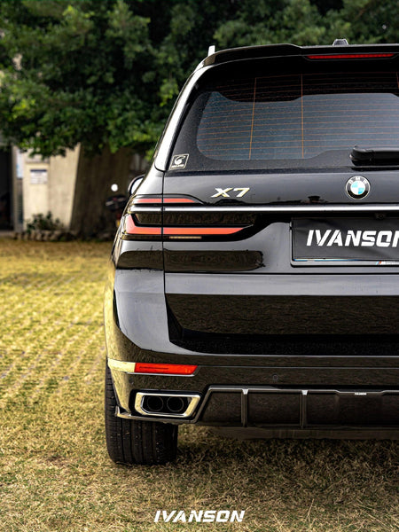 IVANSON - BMW X7 G07 LCI DRY CARBON FIBER REAR DIFFUSER - Aero Carbon UK