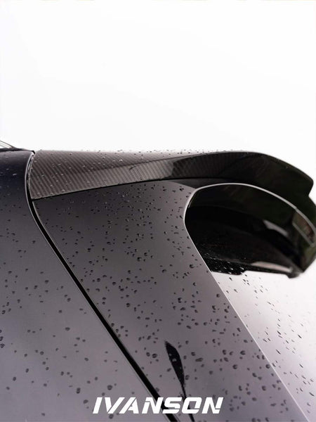IVANSON - BMW X7 G07 LCI DRY CARBON FIBER REAR SPOILER - Aero Carbon UK