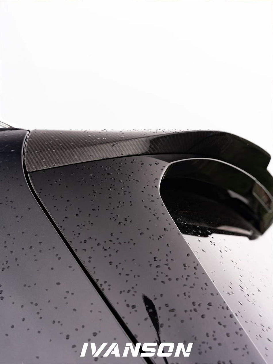 IVANSON - BMW X7 G07 LCI DRY CARBON FIBER REAR SPOILER - Aero Carbon UK