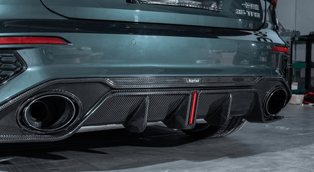 KARBEL - AUDI A3 / S3 8Y DRY CARBON FIBRE REAR DIFFUSER - Aero Carbon UK