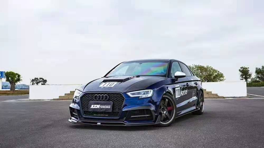 KARBEL - AUDI A3 / S3 / RS3 8V CARBON FIBRE HOOD V1 - Aero Carbon UK