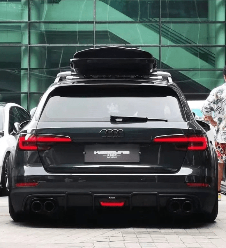 KARBEL - AUDI A4 ALLROAD B9 DRY CARBON FIBRE REAR DIFFUSER - Aero Carbon UK