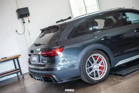 KARBEL - AUDI A4 AVANT ALLROAD B9 B9.5 CARBON FIBRE TOP SPOILER V1 - Aero Carbon UK