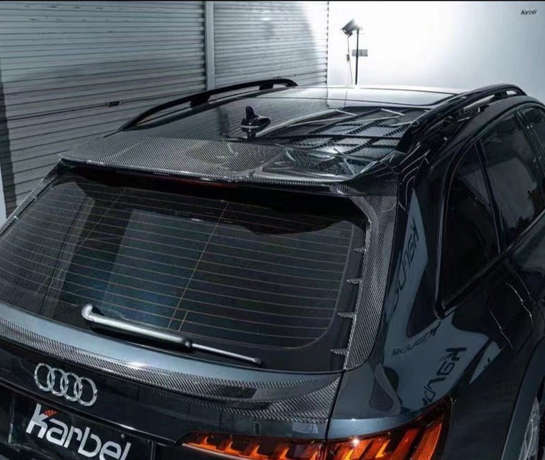 KARBEL - AUDI A4 AVANT ALLROAD B9 B9.5 CARBON FIBRE TOP SPOILER V1 - Aero Carbon UK