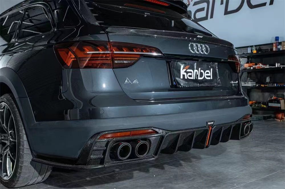 KARBEL - AUDI A4 AVANT ALLROAD B9.5 CARBON FIBRE FULL BODY KIT - Aero Carbon UK