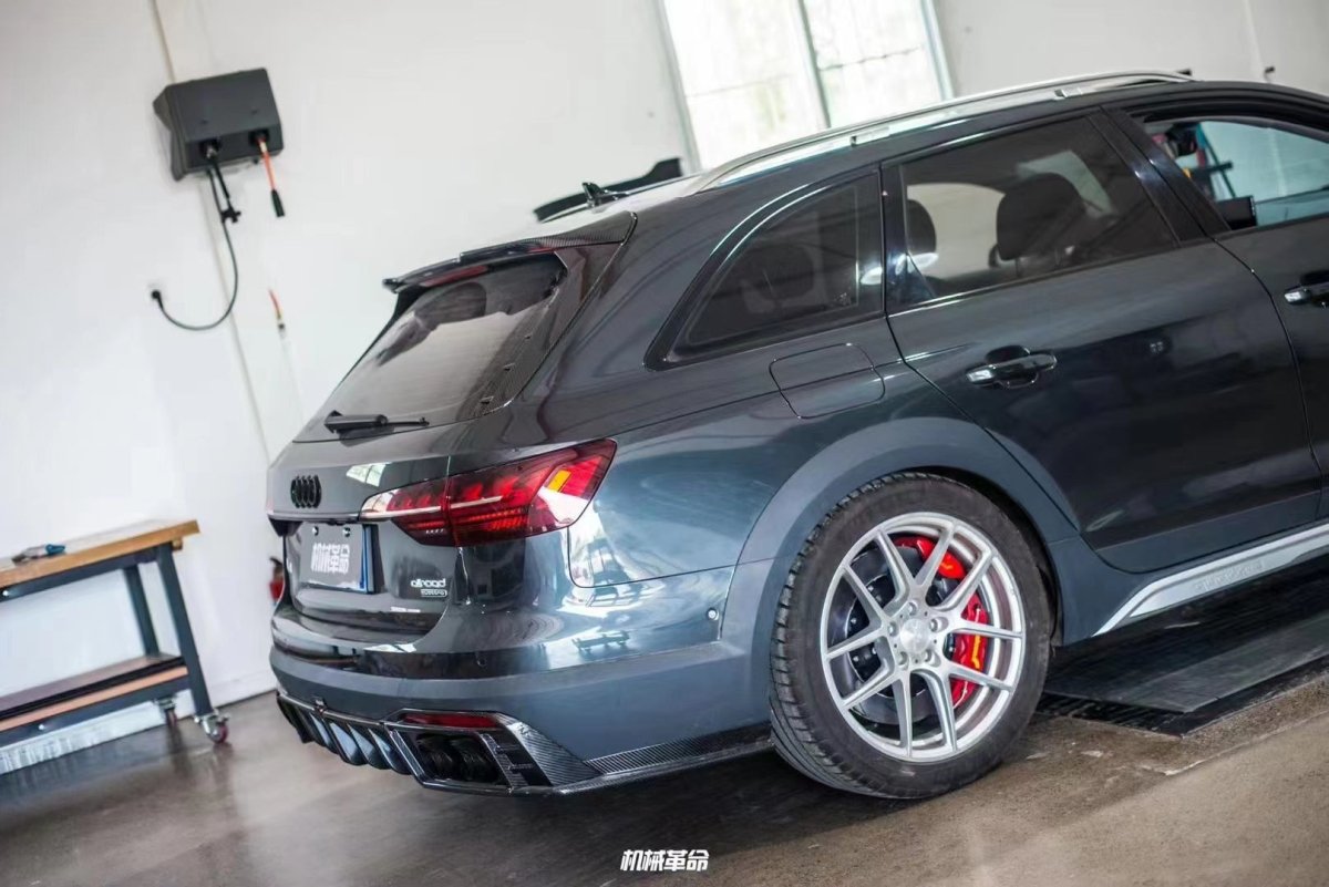 KARBEL - AUDI A4 AVANT ALLROAD B9.5 CARBON FIBRE REAR DIFFUSER - Aero Carbon UK