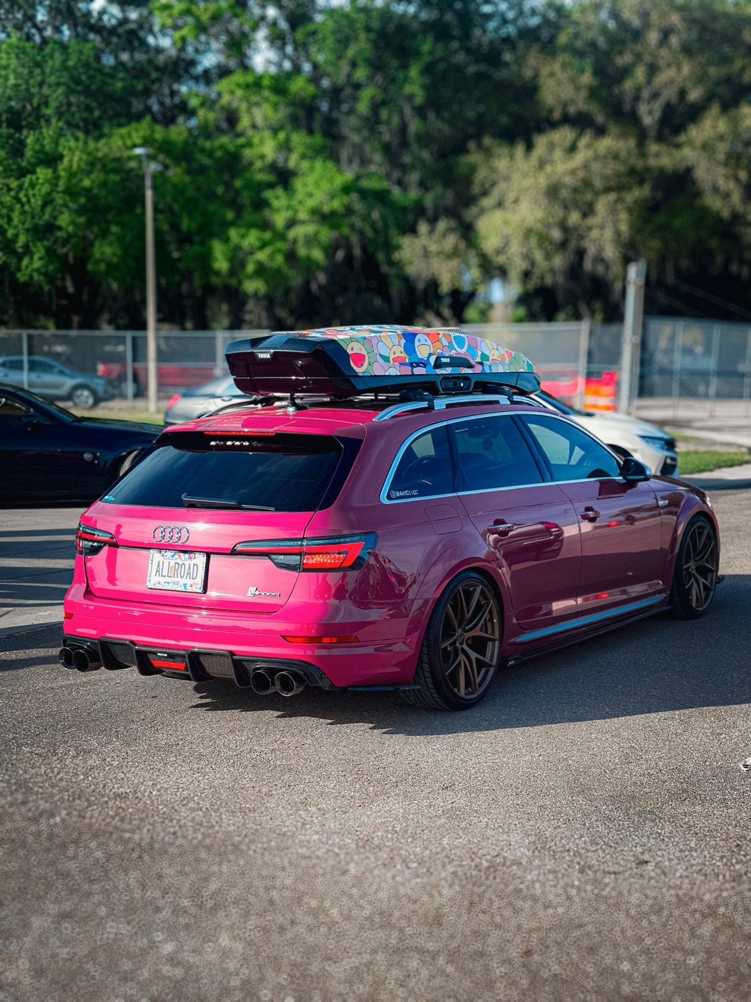 KARBEL - AUDI A4 AVANT ALLROAD B9.5 CARBON FIBRE ROOF SPOILER - Aero Carbon UK