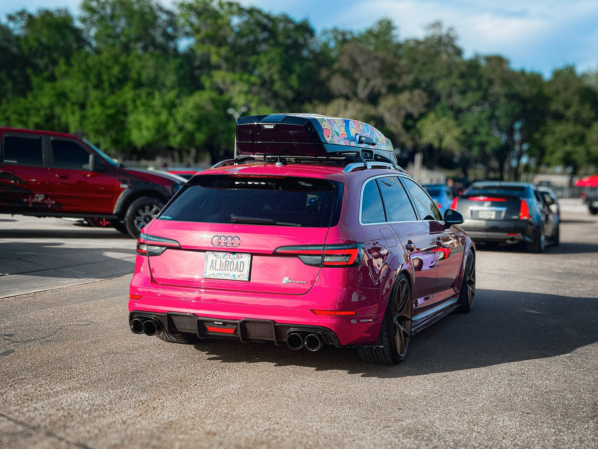 KARBEL - AUDI A4 AVANT ALLROAD B9.5 CARBON FIBRE ROOF SPOILER - Aero Carbon UK
