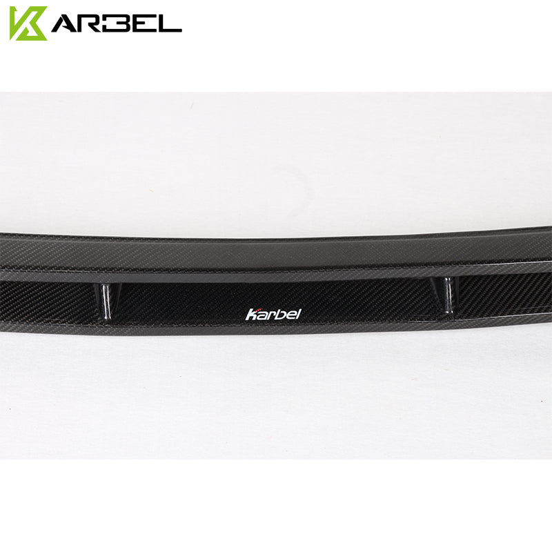KARBEL - AUDI A4 / S4 B9 CARBON FIBRE FRONT LIP - Aero Carbon UK
