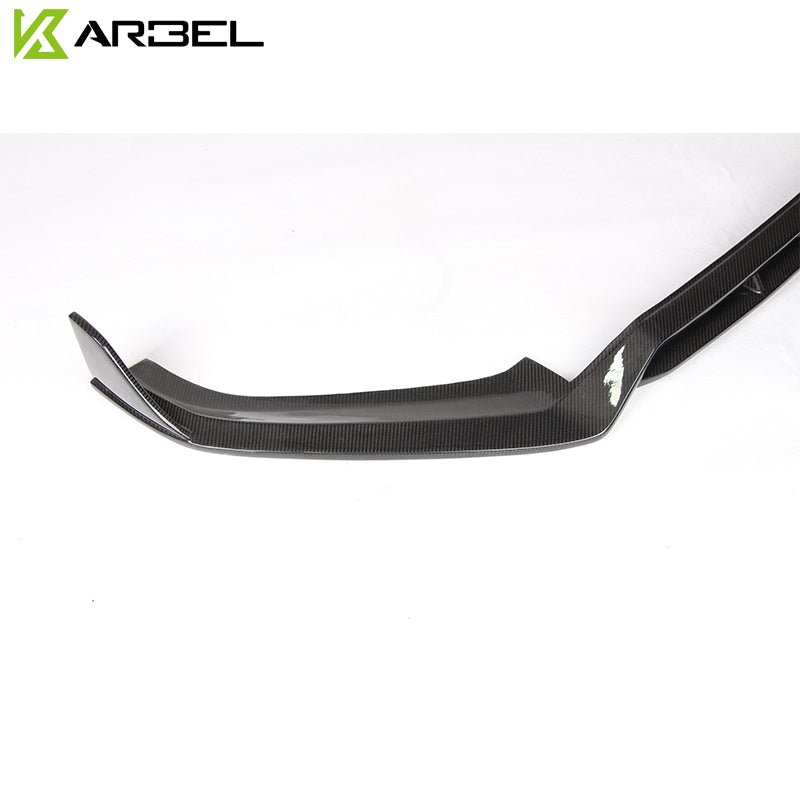KARBEL - AUDI A4 / S4 B9 CARBON FIBRE FRONT LIP - Aero Carbon UK