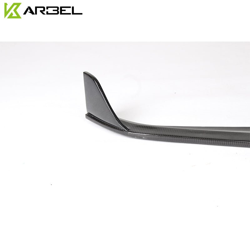KARBEL - AUDI A4 / S4 B9 CARBON FIBRE FRONT LIP - Aero Carbon UK