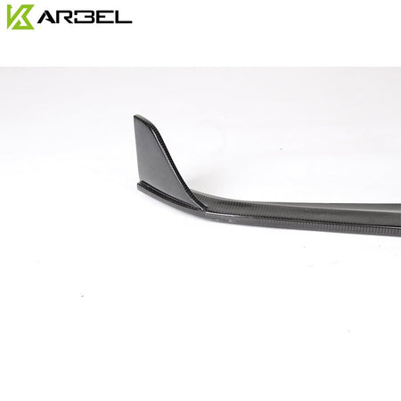 KARBEL - AUDI A4 / S4 B9 CARBON FIBRE FRONT LIP - Aero Carbon UK