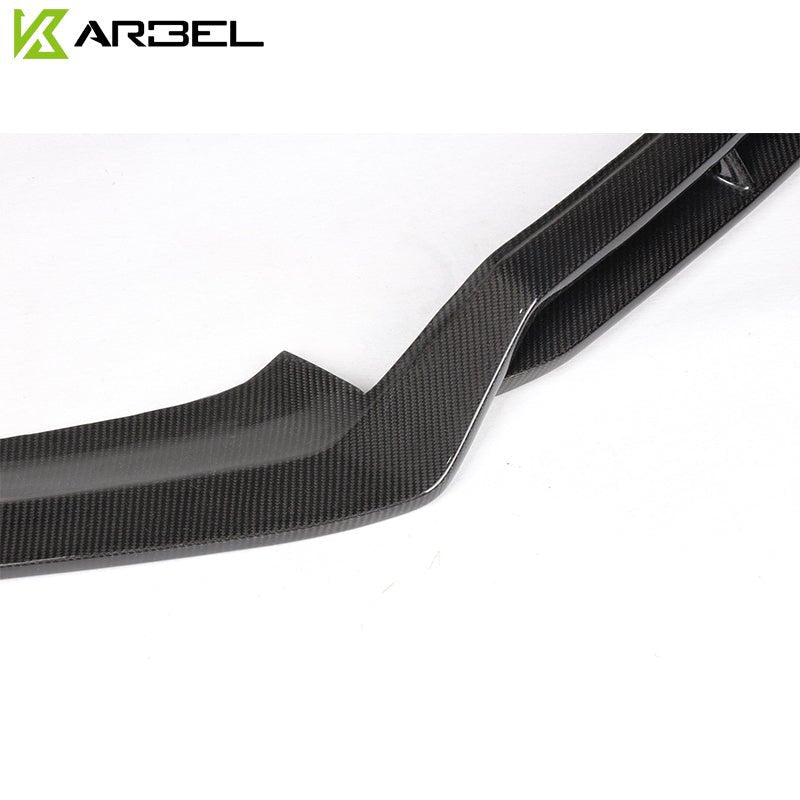 KARBEL - AUDI A4 / S4 B9 CARBON FIBRE FRONT LIP - Aero Carbon UK