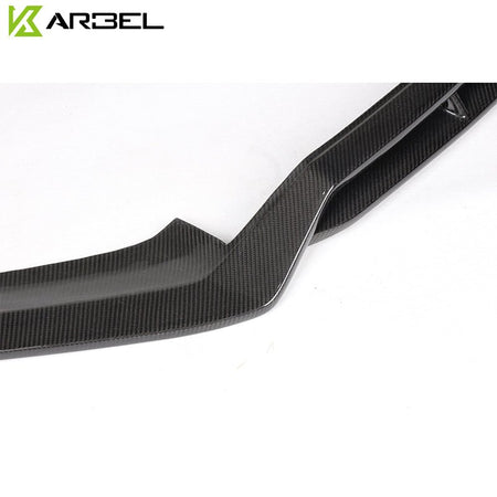 KARBEL - AUDI A4 / S4 B9 CARBON FIBRE FRONT LIP - Aero Carbon UK