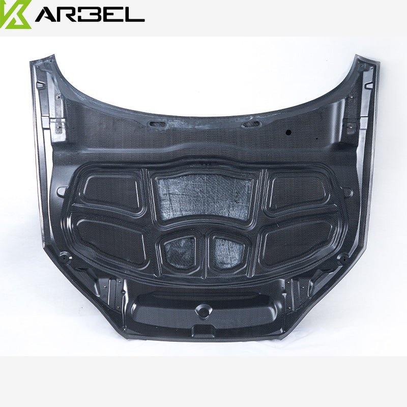 KARBEL - AUDI A5 / S5 B9 B9.5 DOUBLE-SIDED DRY CARBON FIBRE HOOD / BONNET - Aero Carbon UK