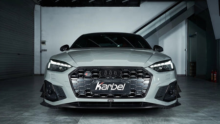 KARBEL - AUDI A5 / S5 B9.5 DRY CARBON FIBRE FRONT GRILL FRAME - Aero Carbon UK