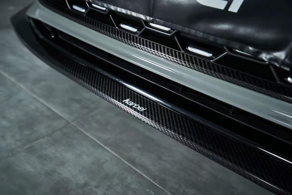 KARBEL - AUDI A5 / S5 B9.5 DRY CARBON FIBRE FRONT LIP V1 - Aero Carbon UK