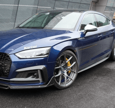KARBEL - AUDI A5 / S5 / RS5 B9 DRY CARBON FIBRE SIDE SKIRTS - Aero Carbon UK