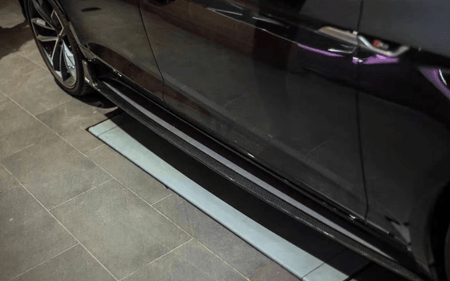 KARBEL - AUDI A5 / S5 / RS5 B9 DRY CARBON FIBRE SIDE SKIRTS - Aero Carbon UK