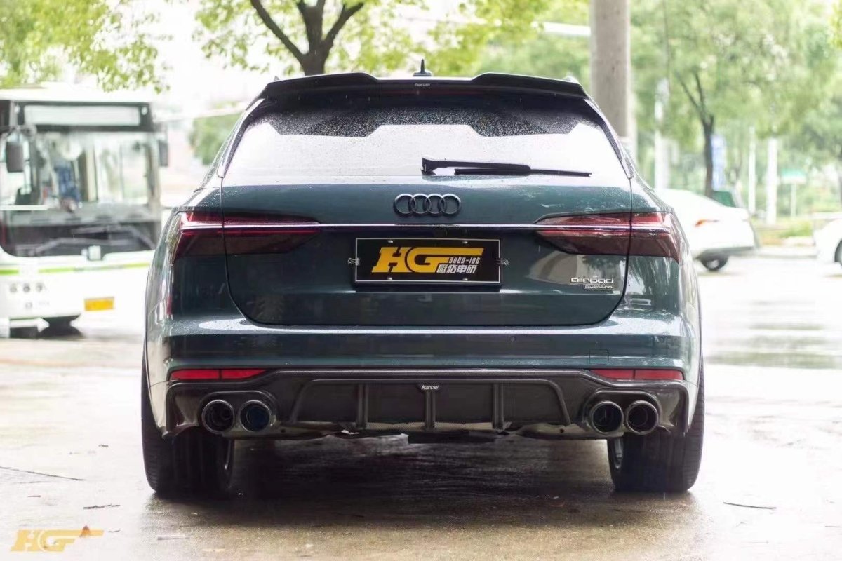 KARBEL - AUDI A6 AVANT C8 2020+ CARBON FIBRE REAR DIFFUSER V1 - Aero Carbon UK