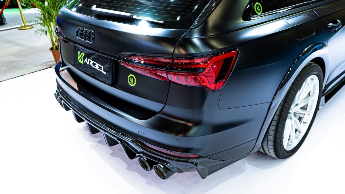 KARBEL - AUDI A6 AVANT C8 2020+ CARBON FIBRE REAR DIFFUSER V1 - Aero Carbon UK