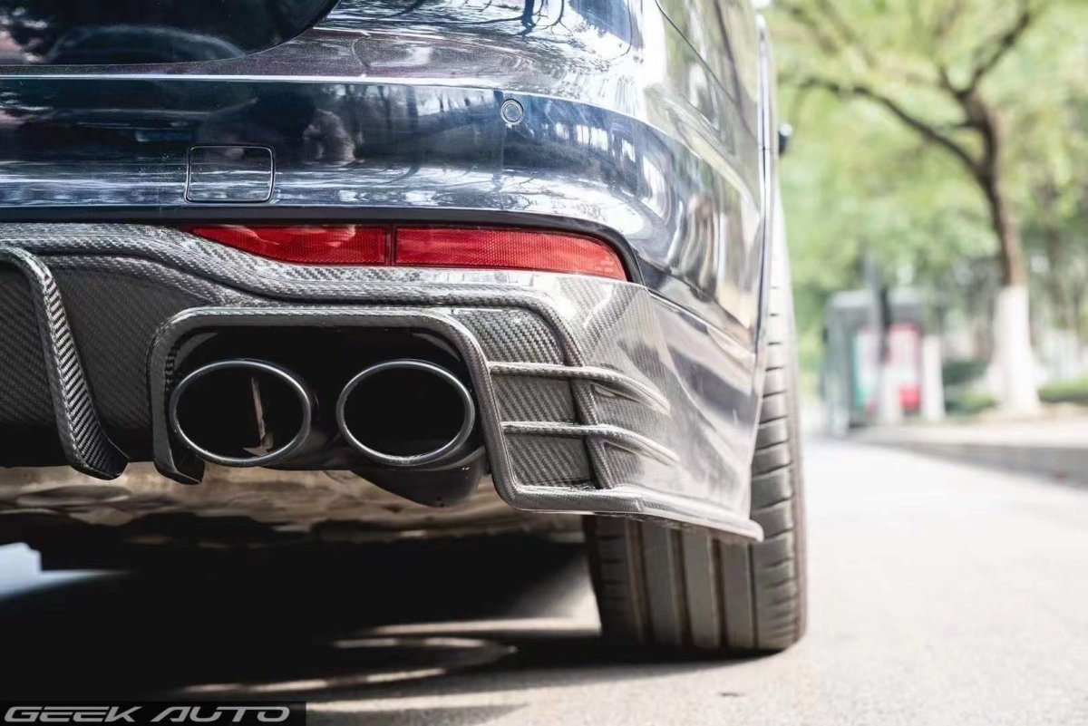 KARBEL - AUDI A6 AVANT C8 2020+ CARBON FIBRE REAR DIFFUSER V2 - Aero Carbon UK