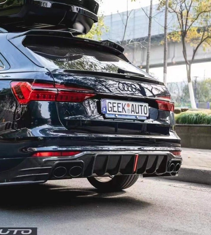 KARBEL - AUDI A6 AVANT C8 2020+ CARBON FIBRE REAR DIFFUSER V2 - Aero Carbon UK