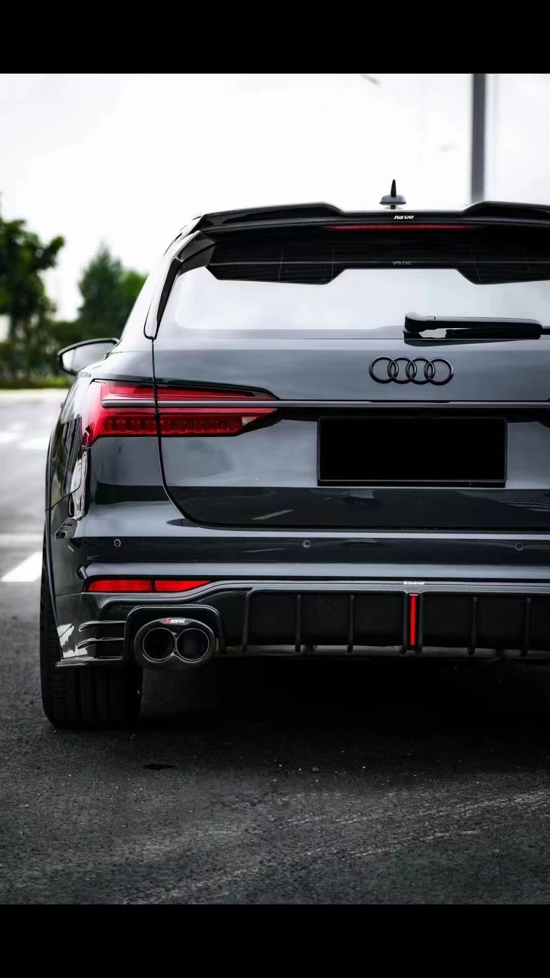 KARBEL - AUDI A6 AVANT C8 2020+ CARBON FIBRE REAR DIFFUSER V2 - Aero Carbon UK