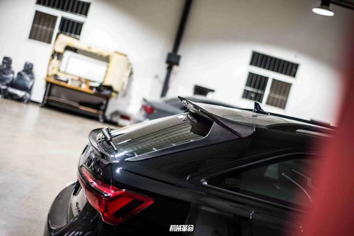 KARBEL - AUDI A6 AVANT C8 2020+ CARBON FIBRE REAR MID SPOILER - Aero Carbon UK