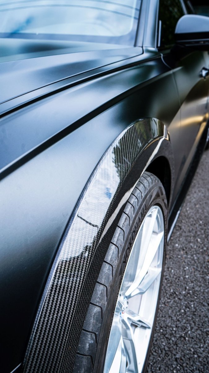 KARBEL - AUDI A6 AVANT C8 2020+ CARBON FIBRE WHEEL ARCHES - Aero Carbon UK