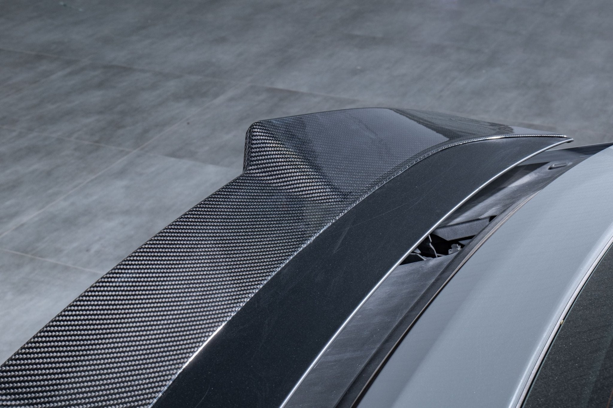 KARBEL - AUDI A7 S7 RS7 C8 DRY CARBON FIBRE REAR SPOILER V2 - Aero Carbon UK