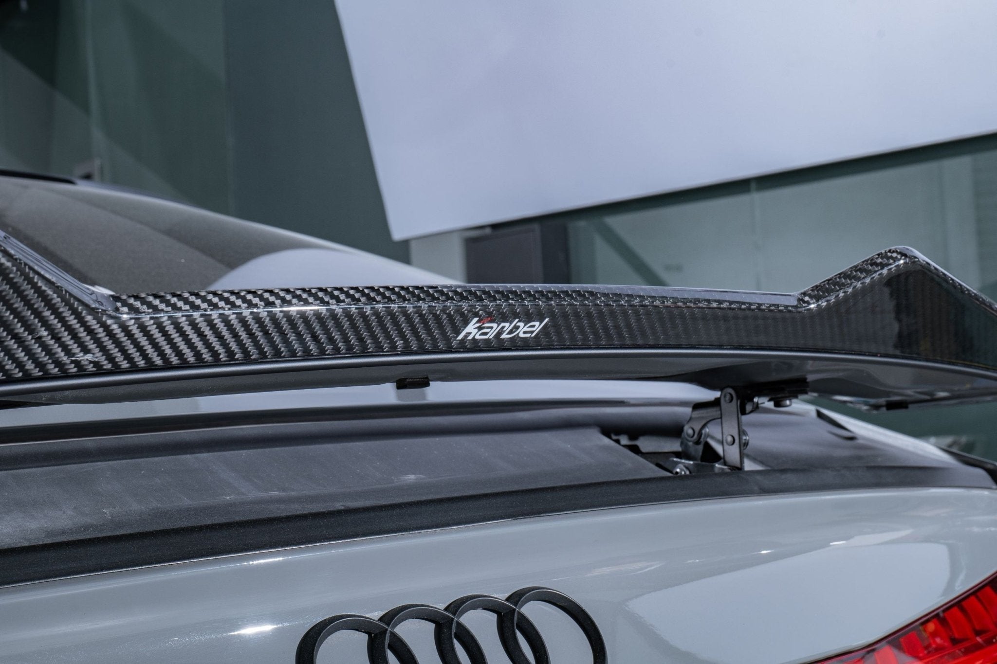 KARBEL - AUDI A7 S7 RS7 C8 DRY CARBON FIBRE REAR SPOILER V2 - Aero Carbon UK