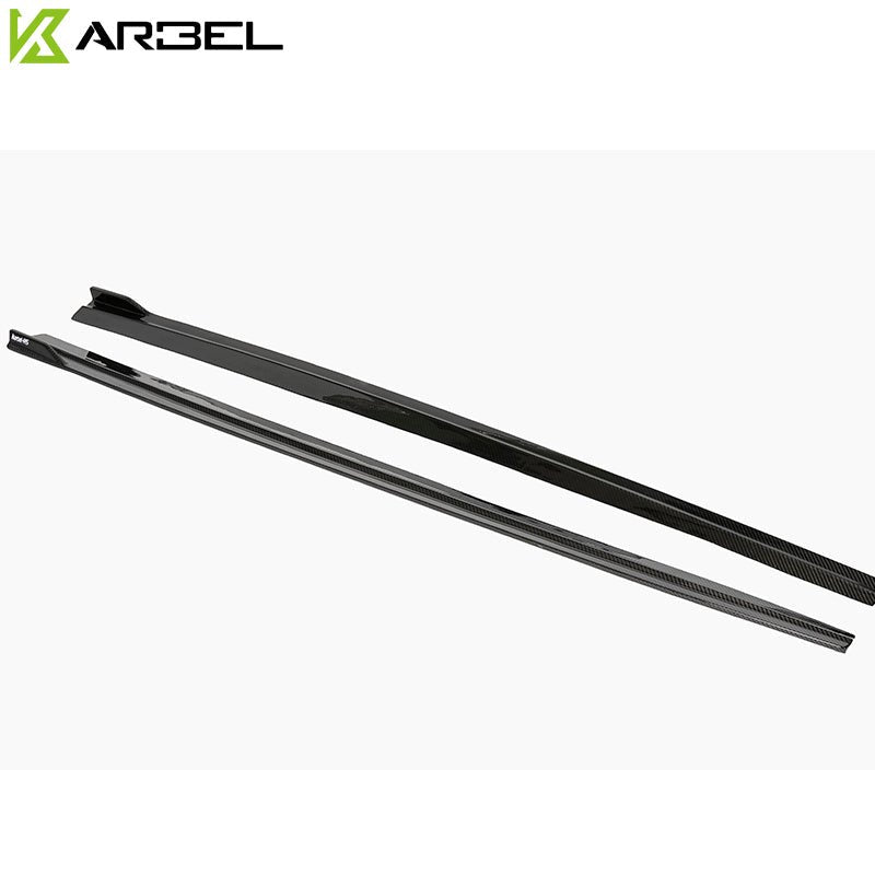 KARBEL - AUDI RS3 8V CARBON FIBRE SIDE SKIRTS - Aero Carbon UK